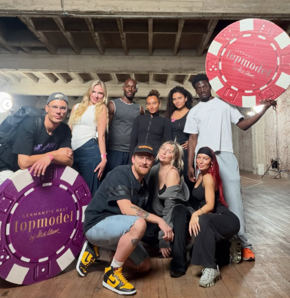 Team on a Germany's Next Topmodel production
